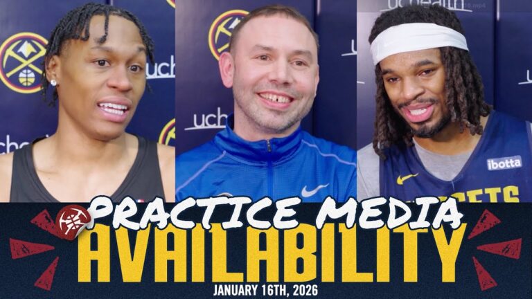 Denver Nuggets Practice Media 1 16 26