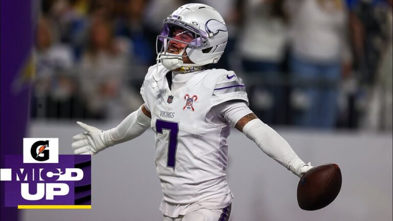 Byron Murphy Jr. Mic’d Up During Minnesota Vikings Win Over Detroit Lions on Christmas Day