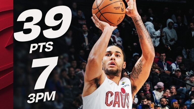 Jaylon Tyson Drops A CAREER-HIGH 39 PTS (7 THREES) In Philly January 16, 2026