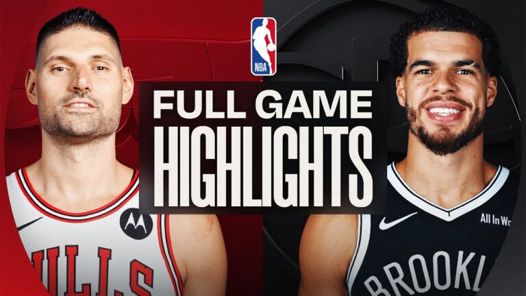 BULLS at NETS FULL GAME HIGHLIGHTS January 16, 2026