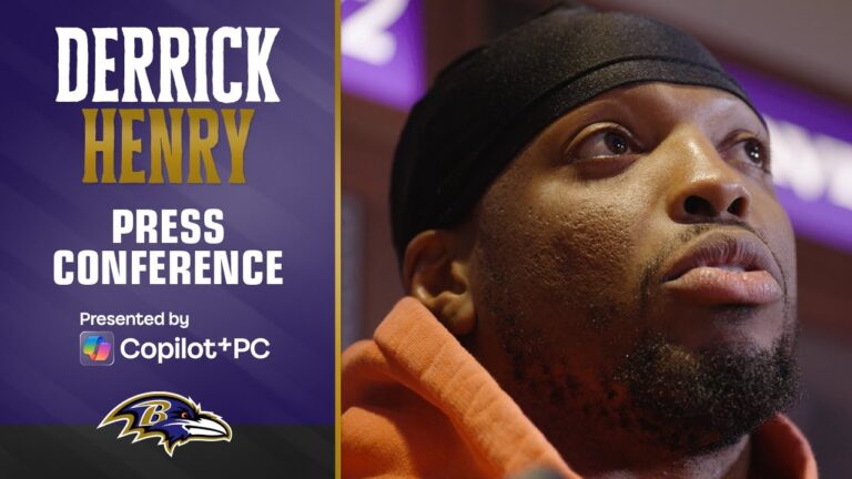 Derrick Henry on Keeping the Run Game Going Baltimore Ravens