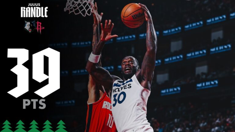 Julius Randle Drops SEASON-HIGH 39 Points Against Houston Rockets 01.16.26