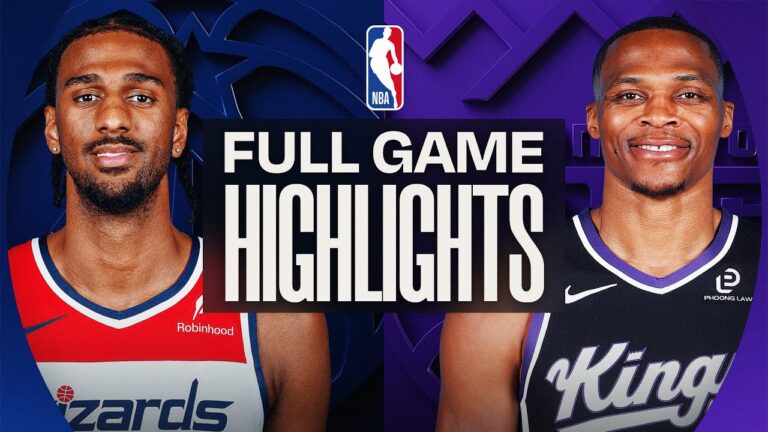WIZARDS at KINGS FULL GAME HIGHLIGHTS January 16, 2026