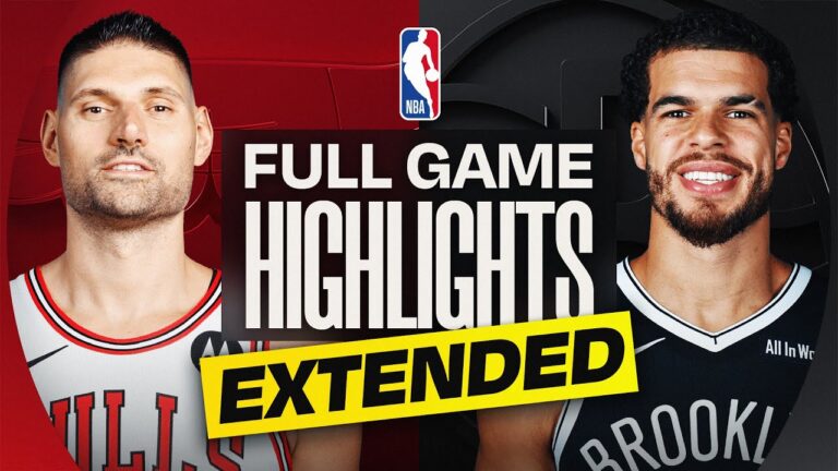 EXTENDED: BULLS at NETS FULL GAME HIGHLIGHTS January 16, 2026