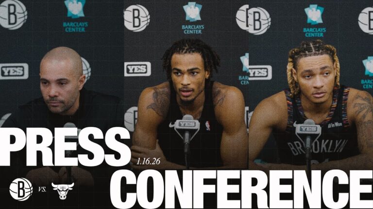 Jordi Fernandez, Nic Claxton, and Noah Clowney Discuss Win vs Chicago