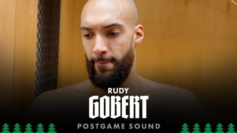 We Got To Keep Working & Clean Up On Small Mistakes. Rudy Gobert Postgame Sound 01.16.26