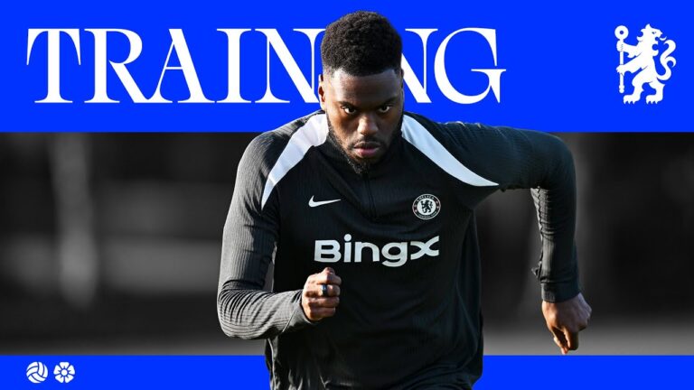 TRAINING ahead of Brentford Chelsea Training CFC 25 26