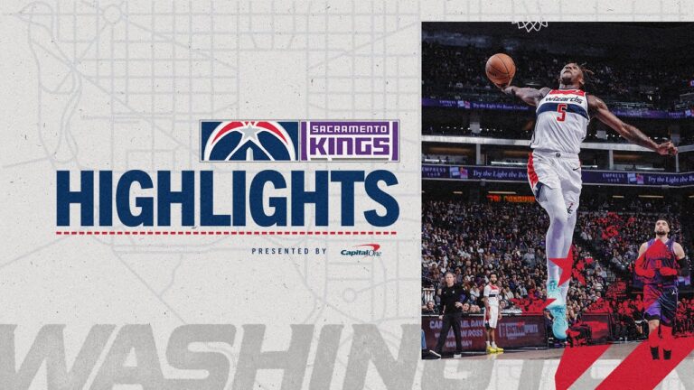 Highlights: Washington Wizards at Sacramento Kings 01.16.26