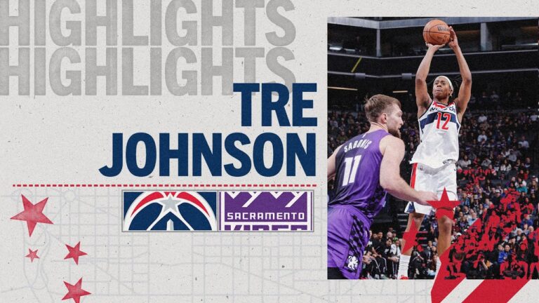 Highlights: Tre Johnson scores 18 points at Sacramento Kings 01.16.26