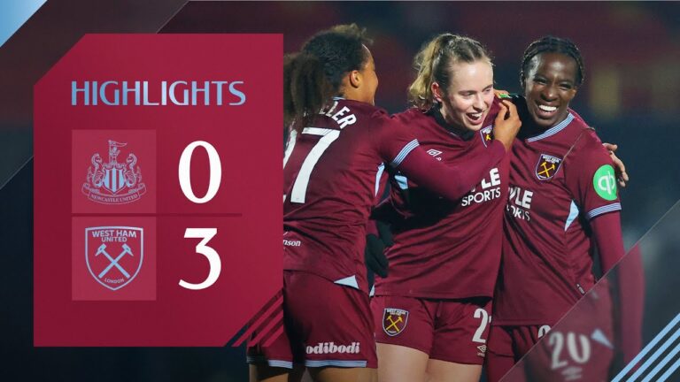 Hammers Demolish Magpies Newcastle Women 0-3 West Ham Women Women’s FA Cup