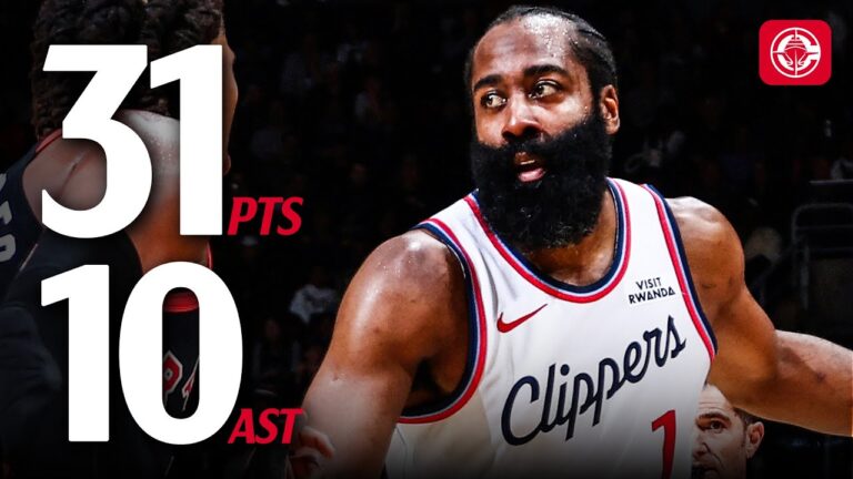 James Harden Takeover Mode vs Raptors