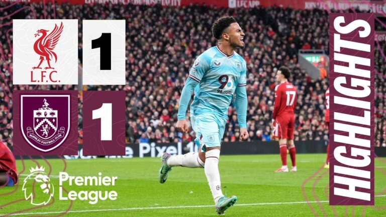 Liverpool v Burnley Premier League Highlights