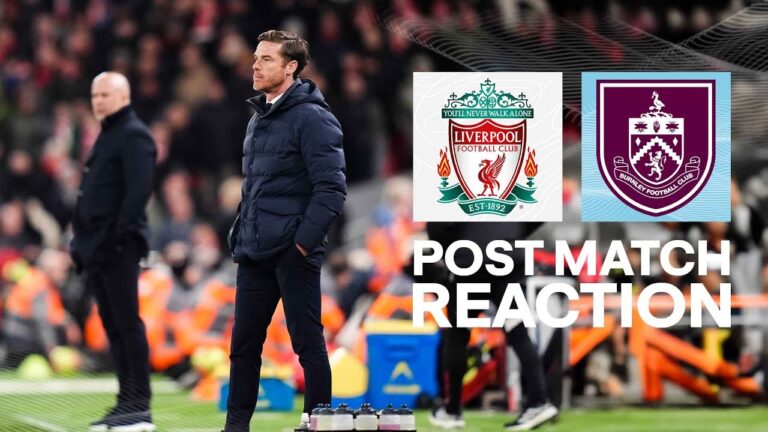 Scott Parker Reflects On Point At Anfield REACTON Liverpool 1-1 Burnley