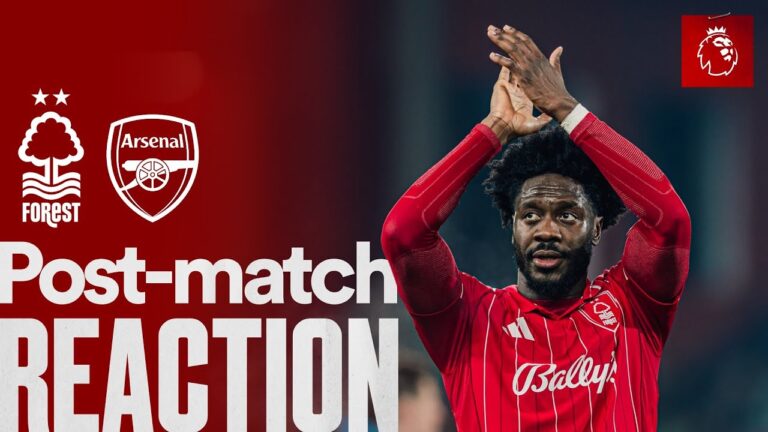 Ola Aina Reaction Nottingham Forest 0-0 Arsenal Premier League