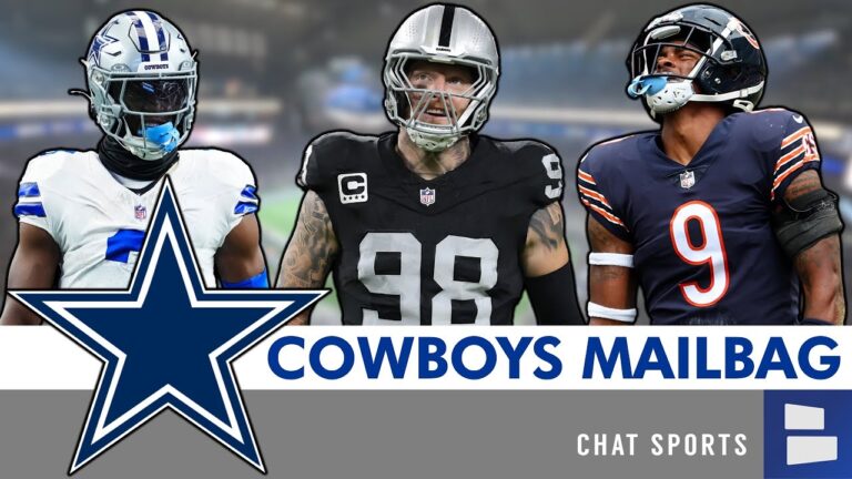 Cowboys Rumors On Maxx Crosby Trade Signing Joey Bosa, Jaquan Brisker And Tyler Linderbaum Q&A