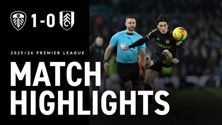 HIGHLIGHTS Leeds 1-0 Fulham Winning Run Comes To An End