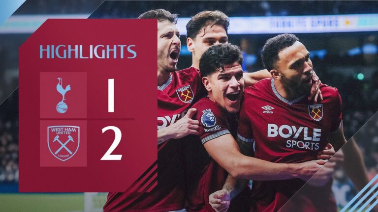 Summerville and Wilson Sink Spurs! Spurs 1-2 West Ham Premier League Highlights