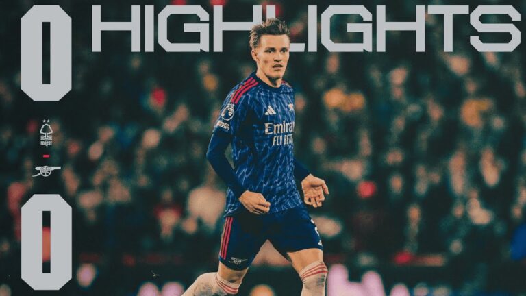 HIGHLIGHTS Nottingham Forest vs Arsenal (0-0) We extend our lead at the top l Premier League