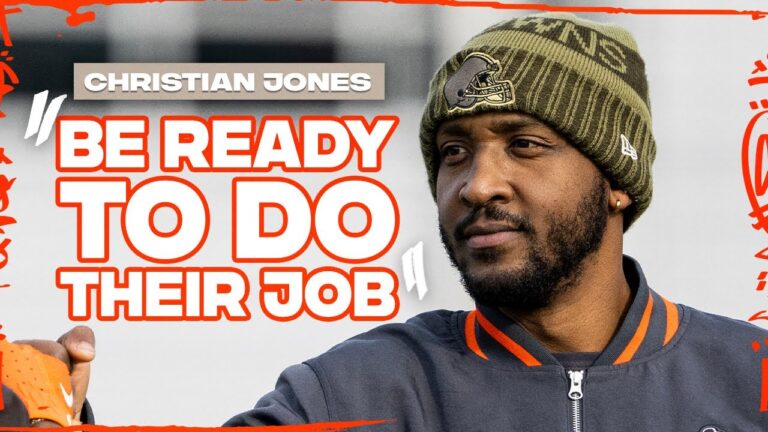 Christian Jones Press Conference: Be ready to do their job