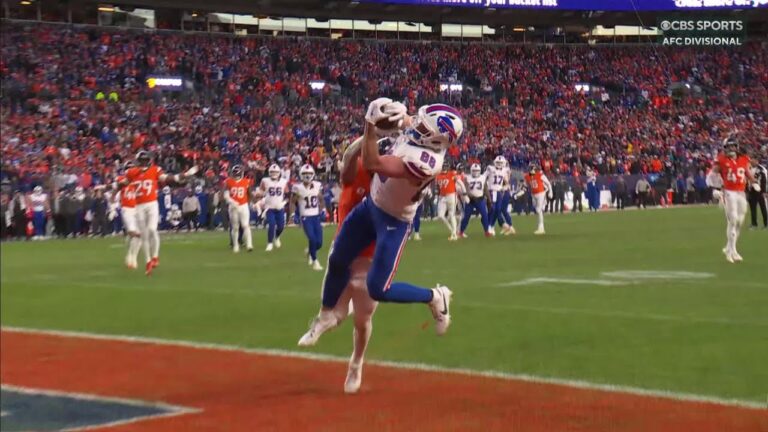 Bills drive down the field and take the lead with a Kincaid touchdown!
