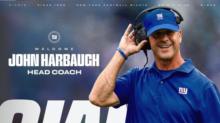 John Harbaugh Hired as Giants Head Coach Giants Huddle New York Giants
