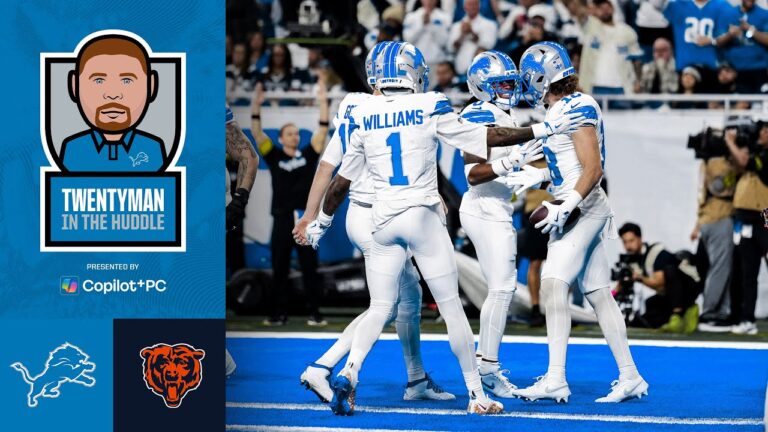 Lions at Bears Week 18 preview Twentyman in the Huddle