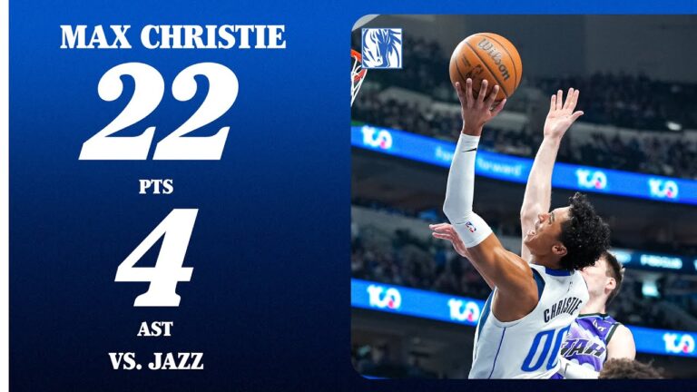 Max Christie (22 PTS 4 AST) vs. Utah Jazz January 17, 2026
