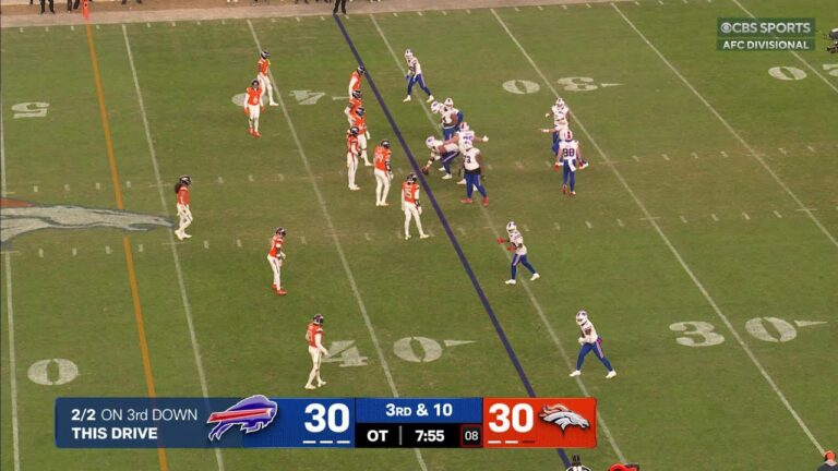 JaQuan McMillian picks of Josh Allen in overtime