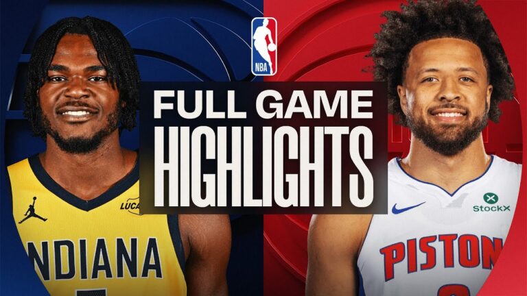 PACERS at PISTONS FULL GAME HIGHLIGHTS January 17, 2026