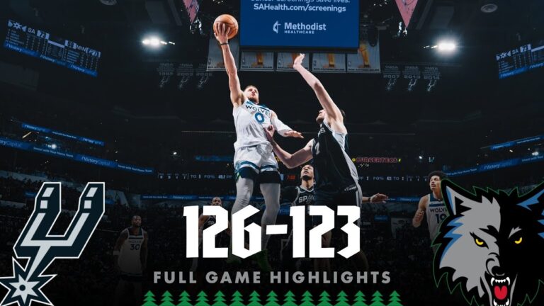 Minnesota Timberwolves Fall in HEARTBREAKER to Spurs, 126-123 01.17.26