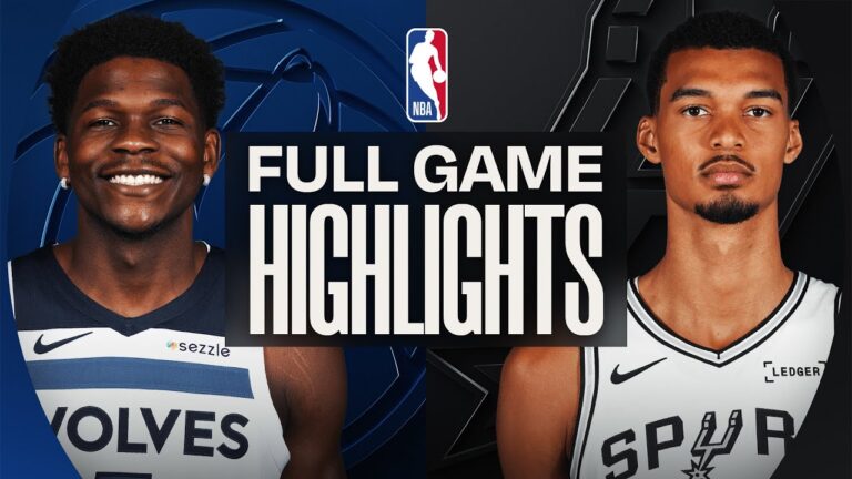 TIMBERWOLVES at SPURS FULL GAME HIGHLIGHTS January 17, 2026