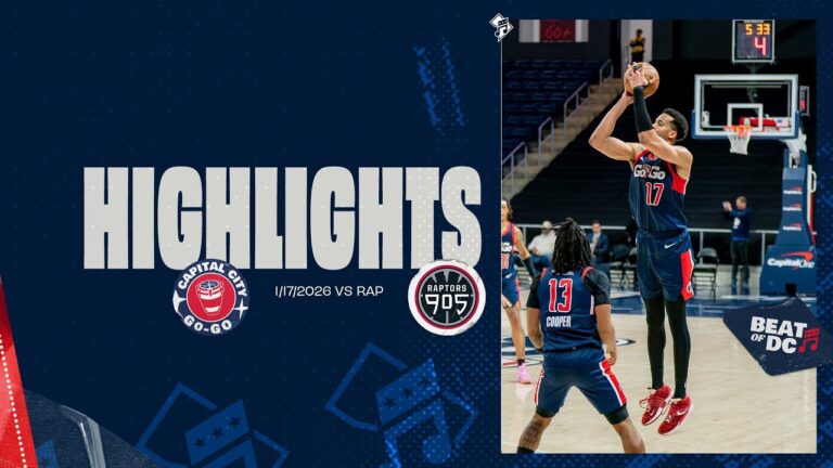Highlights: Capital City Go-Go vs Raptors 905 1.17.26