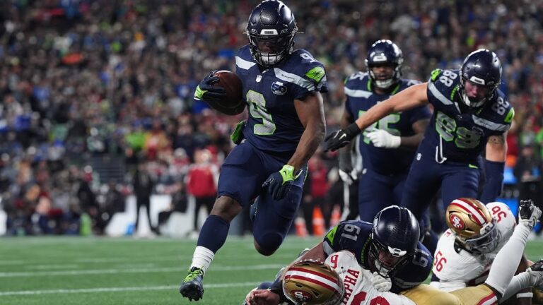 Kenneth Walker III’s best plays from 3-TD game vs. 49ers NFC Divisional Round