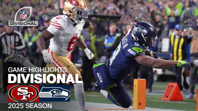 San Francisco 49ers vs. Seattle Seahawks Game Highlights NFL 2025 Season Divisional