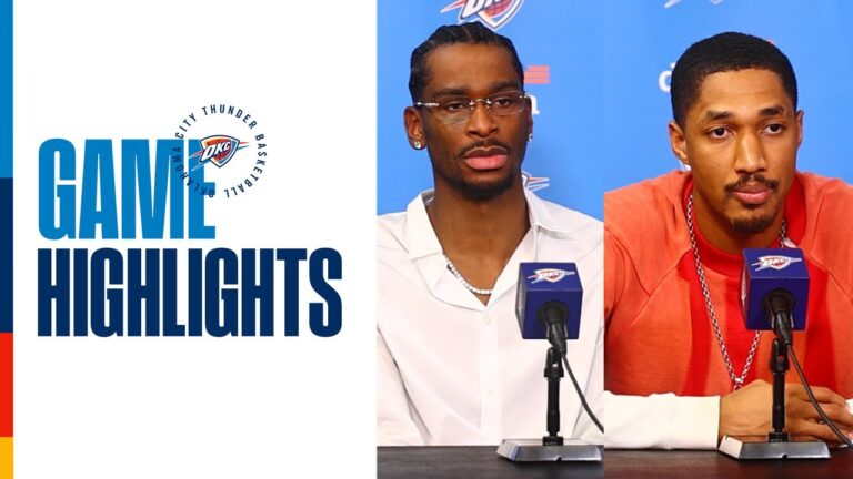 Shai Gilgeous-Alexander and Aaron Wiggins Postgame Media Availability January 18, 2026