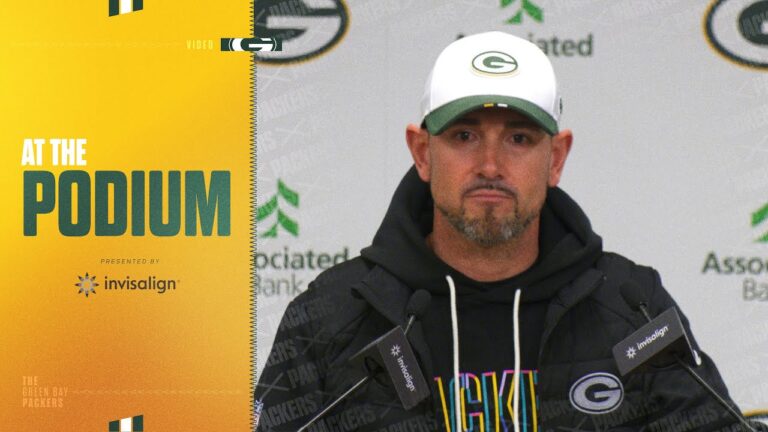 Matt LaFleur: ‘It’s really upon each individual to go out there and put their best foot forward’