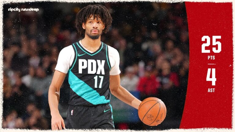 Shaedon Sharpe Leads the Way with 25 Points in Win vs Los Angeles Lakers January 17, 2026