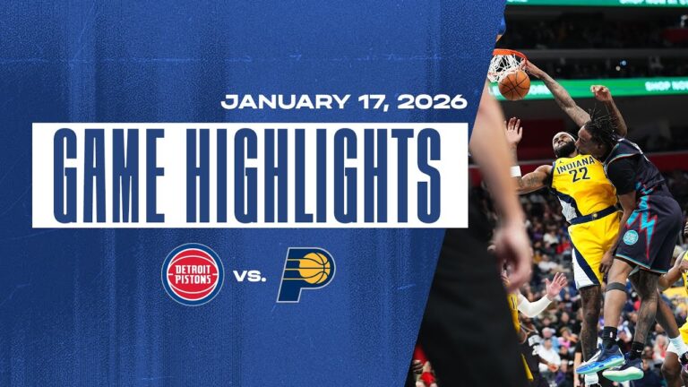 Detroit Pistons Highlights vs Indiana Pacers 2