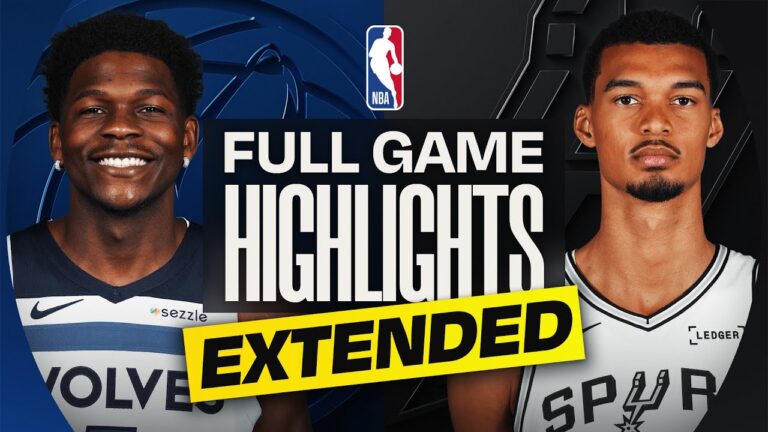 EXTENDED: TIMBERWOLVES at SPURS FULL GAME HIGHLIGHTS January 17, 2026