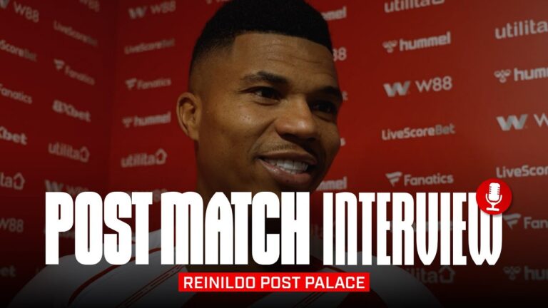 We showed maturity Reinildo Mandava Post Crystal Palace Post Match Interview