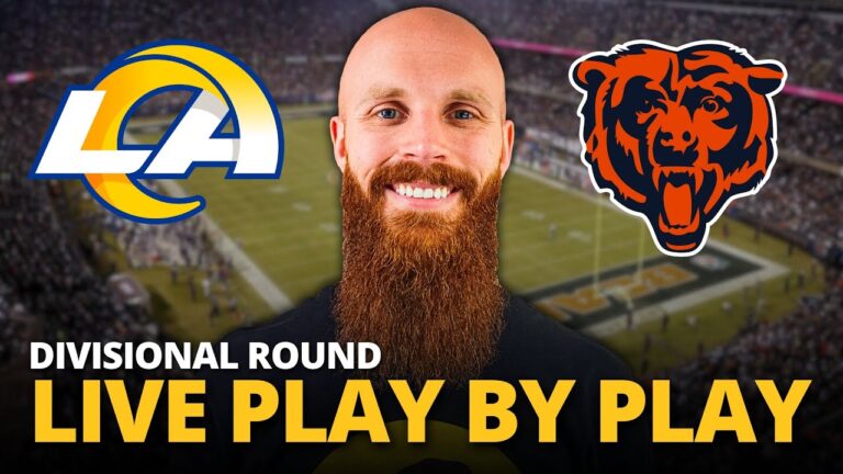 Rams vs Bears LIVE play by play reaction! Divisional Round