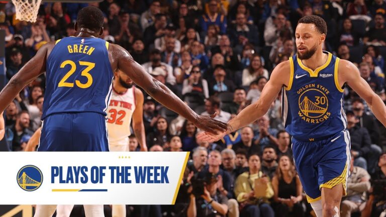 Golden State Warriors Plays of the Week Week 13 (2025-26 NBA Season)