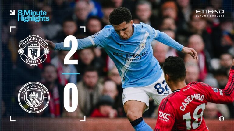 EXTENDED HIGHLIGHTS Man United 2-0 Man City Defeat at Old Trafford