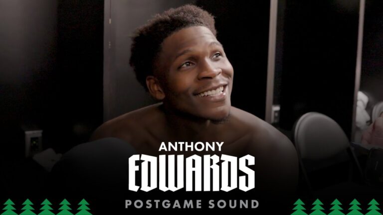 I Was Feeling It. Anthony Edwards Postgame Sound 1.17.26
