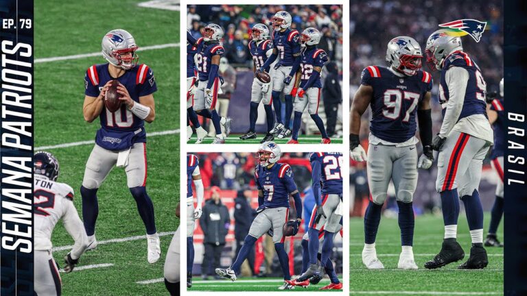 Nos ombros da defesa e na mão do Kayshon Boutte! Patriots de volta a final de conferência! Ep.79