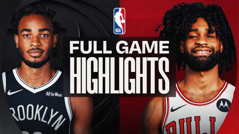 NETS at BULLS FULL GAME HIGHLIGHTS January 18, 2026