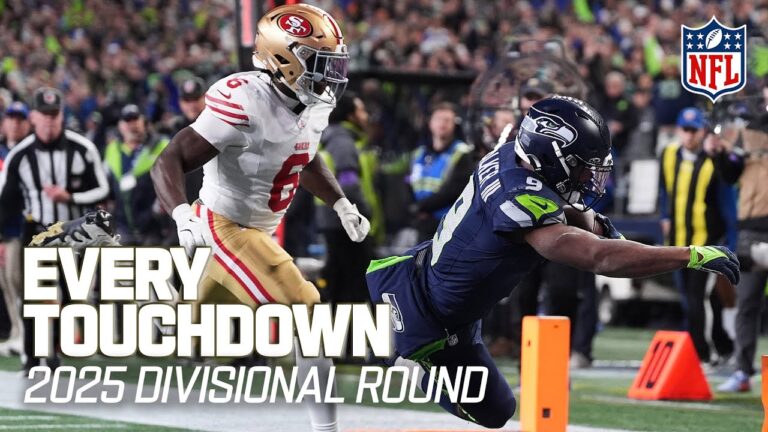 Every Touchdown 2025 NFL Season Divisional Round