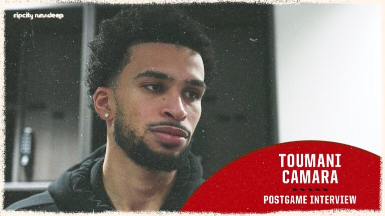 Toumani Camara Postgame Media Availability at Sacramento Kings January 18th, 2026