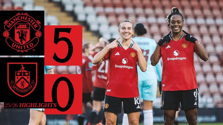 Big Win In The Cup! Man Utd v Burnley Highlights