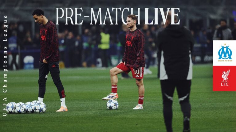 LIVE: Marseille vs Liverpool Champions League build-up from the Velodrome